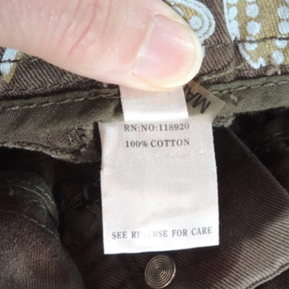 Lucy Collection Women's Brown Jeans Size XL - Picture 5 of 13